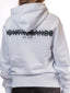 Hoodie Lines White / Grey