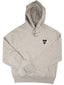 Hoodie Love Heather Grey / Black