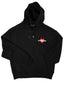 Hoodie Love Black / Red