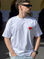 T-Shirt Love White / Red